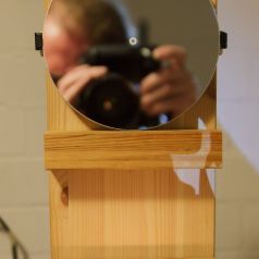 Parabolspiegel, 20cm Durchmesser, Brennweite 1200mm